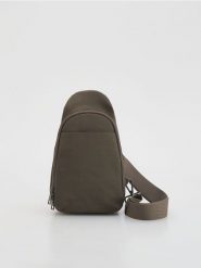 Saszetka crossbody - brązowy. Brązowe torby na ramię Reserved, bez wzorów, małe, bez dodatków. Za 99.99 zł.