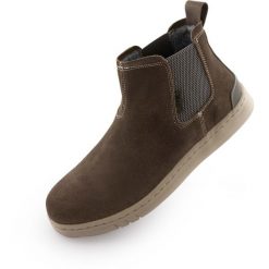 Eleganckie buty męskie Woz David 111 Taupe - ekologiczna skóra, rozmiar 41. Brązowe buty sportowe casual WOW, bez wzorów, ze skóry ekologicznej, bez zapięcia. Za 229.99 zł.