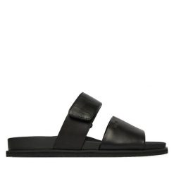 Klapki BOSS. Czarne klapki Boss. Za 899.99 zł.