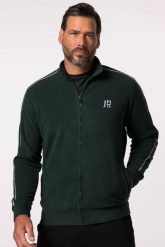Męska Kurtka polarowa z odblaskowymi elemetami fitness do roz. 7 XL. Zielone kurtki JAY-PI, m, bez wzorów, z materiału, bez kaptura. Za 239.99 zł.