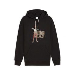 Bluza z kapturem Puma Puma X One Piece. Czarne bluzy z kapturem Puma, s, bez wzorów, z bawełny, z kapturem. Za 292.50 zł.