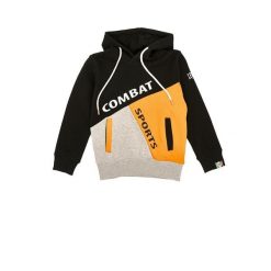 Bluza z kaptur na co dzień na siłownię. Brązowe bluzy LEONE 1947 APPAREL, bez wzorów, z bawełny, bez kaptura. W wyprzedaży za 101.80 zł.