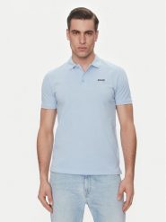 SCHOTT N.Y.C. Polo PSCASUAL Niebieski Regular Fit. Niebieskie koszulki polo SCHOTT N.Y.C., m, bez wzorów, z bawełny, bez kołnierzyka, bez ramiączek. Za 149.99 zł.