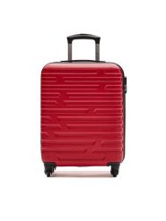 WITTCHEN Walizka kabinowa 56-3A-391-30 Czerwony. Czerwone walizki Wittchen, bez wzorów, z tworzywa sztucznego. Za 309.99 zł.