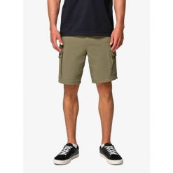 Spodenki turystyczne Columbia ROC Tech Cargo Short. Zielone szorty Columbia, bez wzorów, sportowe. Za 346.49 zł.
