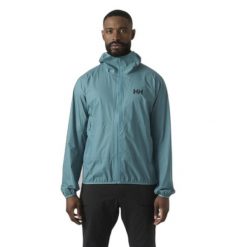 Kurtka wodoodporna Helly Hansen Verglas 2.5 L. Zielone kurtki przeciwdeszczowe Helly Hansen, l, bez wzorów, bez kaptura. Za 971.50 zł.