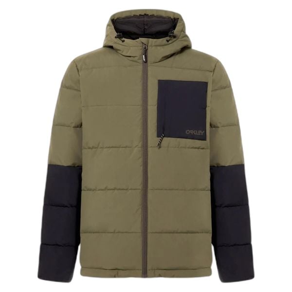Kurtka wodoodporna Oakley Tahoe RC. Zielone kurtki Oakley, m, bez wzorów, z materiału. Za 451.50 zł.