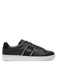 Lacoste Sneakersy 7-48SMA0013 Czarny. Czarne buty sportowe casual LACOSTE, bez wzorów, ze skóry, bez zapięcia. Za 369.99 zł.