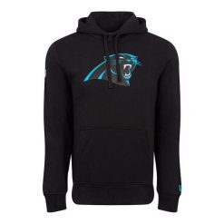 Bluza z kapturem Panthers NFL. Czarne bluzy New Era, m, bez wzorów, z kapturem. Za 294.50 zł.