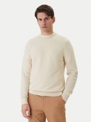 BOSS Sweter H-Imberto 50545283 Beżowy Regular Fit. Brązowe swetry rozpinane Boss, m, bez wzorów, z bawełny, bez kołnierzyka, bez ramiączek. Za 669.99 zł.