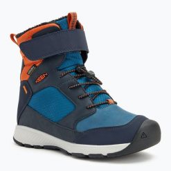 Śniegowce juniorskie KEEN Skua Winter WP. Niebieskie śniegowce Keen, bez zapięcia. Za 329.99 zł.