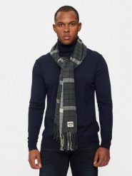 Jack&Jones Szalik Clint 12267269 Szary. Szare szaliki Jack&Jones, bez wzorów, z materiału. Za 99.99 zł.