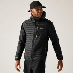 Kurtka męska przejściowa Rowak. Czarne kurtki Regatta, m, bez wzorów, z puchu, bez kaptura. Za 199.99 zł.