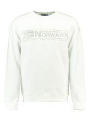 Geographical Norway Bluza "Gantoine" w kolorze białym rozmiar: XXL. Białe bluzy Geographical Norway, xxl, bez wzorów, bez kaptura. Za 109.78 zł.