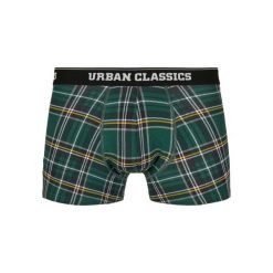 Bokserki Męskie (zestaw 3 Sztuk). Zielone bokserki Urban Classics, m, bez wzorów. Za 84.99 zł.