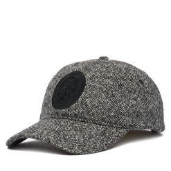 Czapka z daszkiem Tommy Hilfiger. Szare czapki z daszkiem Tommy Hilfiger, bez wzorów. Za 289.99 zł.