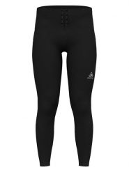 Odlo Legginsy "Essential" w kolorze czarnym do biegania rozmiar: XL. Czarne spodnie treningowe długie ODLO, xl, bez wzorów, z materiału. Za 193.45 zł.
