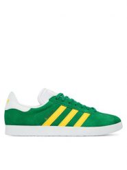 Adidas Sneakersy Gazelle HQ9187 Zielony. Zielone buty sportowe casual Adidas, bez wzorów, ze skóry, bez zapięcia. Za 479.99 zł.