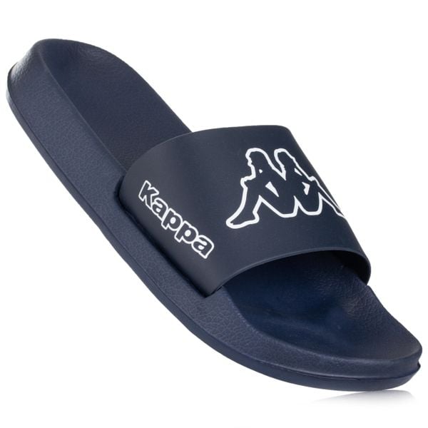 Klapki basenowe sportowe Kappa KRUS. Niebieskie klapki Kappa, z materiału. Za 51.90 zł.