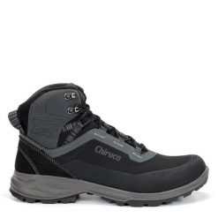 Buty trekkingowe Chiruca Geiser 03 Goret-Tex. Czarne trekkingi Chiruca, bez wzorów, bez zapięcia. Za 773.50 zł.