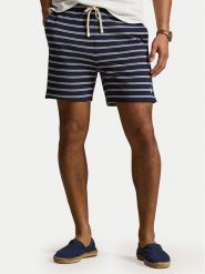 Polo Ralph Lauren Szorty materiałowe 710B14506002 Granatowy Regular Fit. Niebieskie szorty Polo Ralph Lauren, m, bez wzorów, z bawełny. Za 729.99 zł.