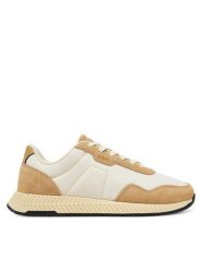 BOSS Sneakersy Titanium 50536469 Beżowy. Brązowe buty sportowe casual Boss, bez wzorów, z materiału, bez zapięcia. Za 399.99 zł.