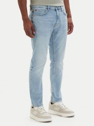 HUGO Jeansy 50556047 Niebieski jasny Extra Slim Fit. Niebieskie jeansy Hugo, m. Za 599.99 zł.