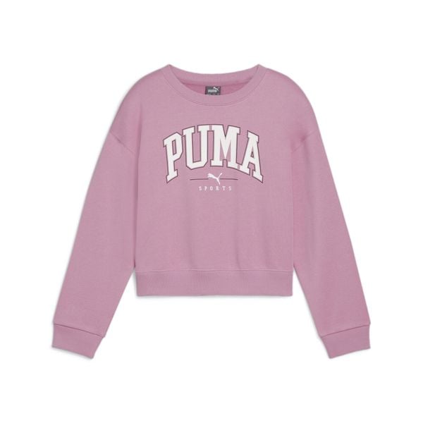 Młodzieżowa bluza PUMA SQUAD PUMA Mauved Out Pink. Czarna bluzy Puma, m, bez wzorów, bez kaptura. Za 121.99 zł.