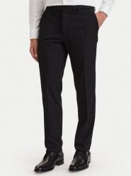 KARL LAGERFELD Spodnie materiałowe 255087 564008 Czarny Slim Fit. Czarne spodnie materiałowe KARL LAGERFELD, m, bez wzorów, z materiału. Za 799.99 zł.