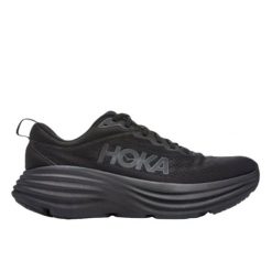 Hoka One One Bondi 8 Triple Black. Czarne buty do biegania HOKA, bez wzorów, bez zapięcia, do biegania. Za 1,897.76 zł.
