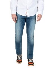 Timezone Dżinsy "Eduardo" - Slim fit - w kolorze niebieskim rozmiar: W38/L36. Niebieskie jeansy Timezone, l. Za 196.95 zł.
