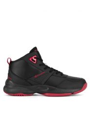 Champion Sneakersy ACADEMY MID CUT SHOE S22399-KK001 Czarny. Czarne buty sportowe casual Champion, bez wzorów, z materiału, bez zapięcia. Za 215.99 zł.