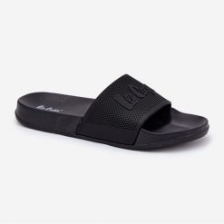 Klapki Męskie Lee Cooper LCW-25-07-3527M Czarne. Czarne klapki z gumy. Za 131.88 zł.