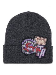 Mitchell & Ness Czapka Logo Patch HCFK4341 Czarny. Czarne czapki zimowe Mitchell & Ness, bez wzorów, z materiału. Za 119.99 zł.