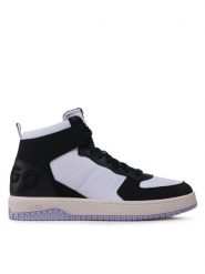Hugo Sneakersy Kilian Hito 50493117 Czarny. Czarne buty sportowe casual Hugo, bez wzorów, z materiału, bez zapięcia. Za 649.99 zł.