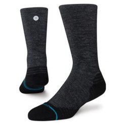 Skarpety biegowe Stance Light Wool Crew. Czarne skarpety Stance, bez wzorów. Za 84.99 zł.
