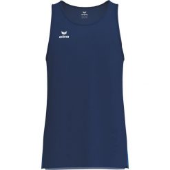 Niebieski podkoszulek Erima T&f Wings. Niebieskie podkoszulki Erima, m, bez wzorów, z elastanu, bez ramiączek. Za 197.00 zł.