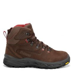 Buty trekkingowe Chiruca Taburiente 02. Brązowe buty turystyczne Chiruca, bez wzorów, z gore-texu, bez zapięcia, trekkingowe, gore-tex. Za 885.90 zł.
