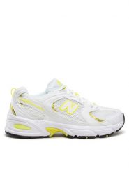 New Balance Sneakersy MR530DWP Biały. Białe buty sportowe casual New Balance, bez wzorów, z materiału, bez zapięcia. Za 379.99 zł.