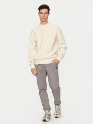 Champion Bluza 220707 Beżowy Relaxed Fit. Brązowe bluzy Champion, m, bez wzorów, z bawełny, bez kaptura. Za 199.99 zł.