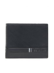 Samsonite Duży Portfel Męski Flagged 139945-1647-1INU Granatowy. Niebieskie portfele Samsonite, bez wzorów, ze skóry. Za 249.99 zł.