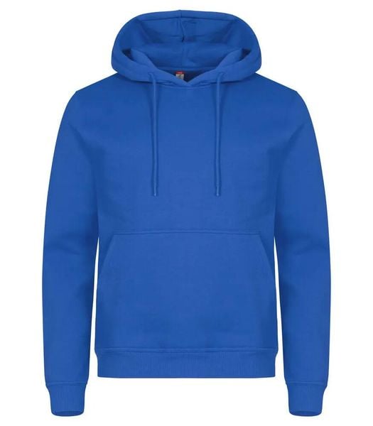 Clique Bluza z kapturem Miami z bawełny i poliestru z recyklingu – Royal Blue. Niebieskie bluzy z kapturem CLIQUE, uniwersalny, bez wzorów, z bawełny, z kapturem. Za 172.75 zł.