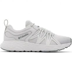 Buty trekkingowe męskie Columbia BM5632063. Białe buty turystyczne Columbia, bez wzorów, z materiału, bez zapięcia, trekkingowe. Za 412.00 zł.