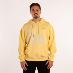 Vibor-A Seoanei Bluza z Kapturem Żółta. Żółte bluzy z kapturem Softee, bez wzorów, z bawełny, z kapturem. Za 243.99 zł.