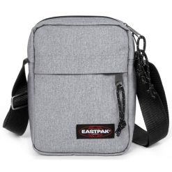 Torba na ramię Eastpak The One. Szare torby na ramię Eastpak, bez wzorów, z nylonu, na ramię, duże, bez dodatków. Za 79.00 zł.