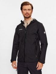 Mammut Kurtka przejściowa Convey Tour HS Hooded Jacket 1010-27841-0001-113 Czarny Regular Fit. Czarne kurtki outdoor i hardshell Mammut, m, bez wzorów, z syntetyku, bez kaptura. Za 829.99 zł.