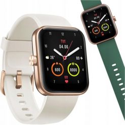Smartwatch zegarek sportowy z dodatkowym paskiem Maimo Watch WT2105. Zielone zegarki MAIMO. Za 239.00 zł.