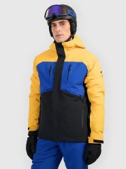 4F Kurtka narciarska w kolorze czarnym rozmiar: M. Czarne kurtki narciarskie i snowboardowe 4F, m, bez wzorów, bez kaptura. Za 380.45 zł.