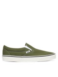 Vans Tenisówki Classic Slip-On VN000Z7AGRK1 Zielony. Zielone trampki Vans, m, bez wzorów, bez zapięcia. Za 339.99 zł.