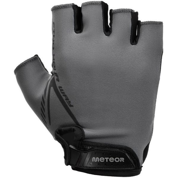 Rękawiczki Rowerowe MX10. Szare rękawiczki Meteor, bez wzorów. Za 47.99 zł.